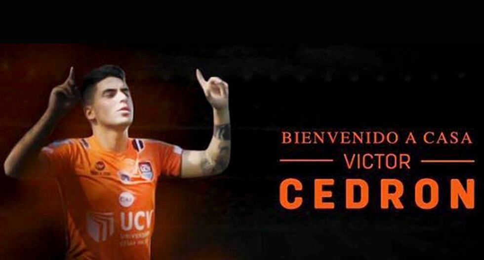 Club César Vallejo destacó la llegada de Víctor Cedrón. (Foto: Facebook César Acuña)