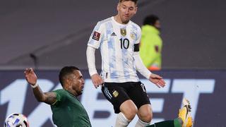 Argentina - Bolivia por Eliminatorias Qatar: resultado y goles de hoy