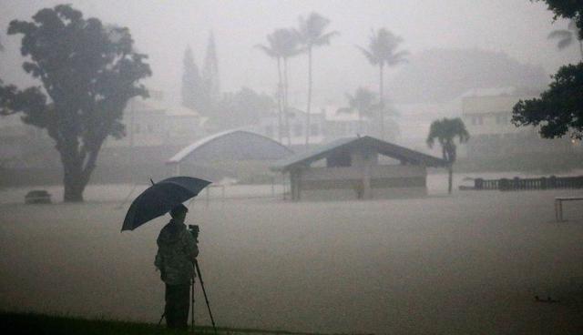 Isla Grande, es la primera que será impactada por este fenómeno con lluvias de 305mm. | Foto: AFP