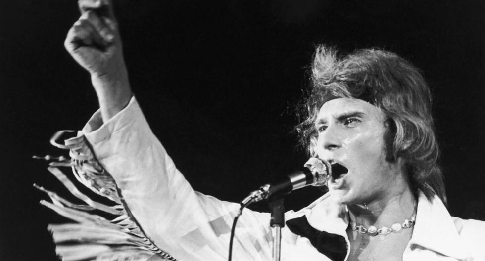 Un día como hoy pero en 2017, muere Johnny Hallyday, cantante francés. (Foto: Getty Images)