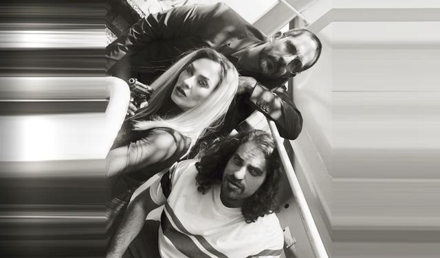 La actriz junto a sus colegas en las grabaciones de 'El Señor de los Cielos'. (Foto: @aracelyarambula)