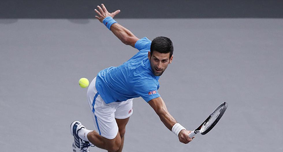 Novak Djokovic sumó un nuevo triunfo en el Masters 1000 de París (Foto: EFE)