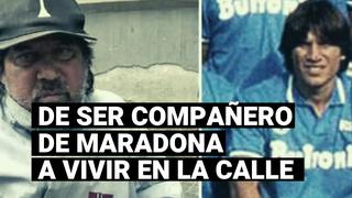 El drama de Pietro Puzone, de ser compañero de Maradona a vivir en la calle