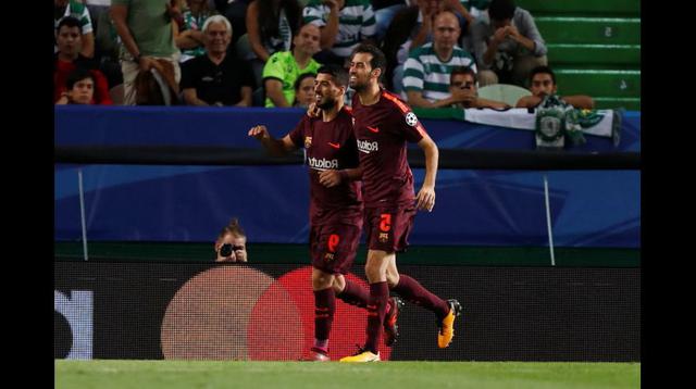 Barcelona vs. Sporting de Lisboa. (Foto: Agencias)