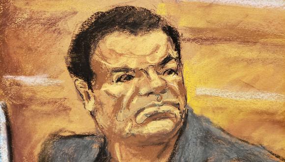 Juicio 'El Chapo' Guzmán en Nueva York: el día en que un huracán hizo desparecer 14.000 kilos de cocaína, según Juan Carlos Ramírez Abadía, 'Chupeta'. (Reuters).