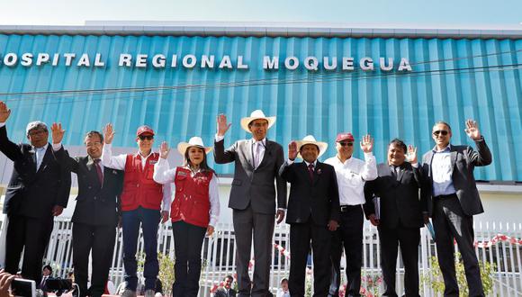 El hospital de Moquegua se inauguró el pasado 22 de noviembre, más de tres años después del plazo original establecido. El presidente Martín Vizcarra asistió a la ceremonia. (Foto: Presidencia de la República)