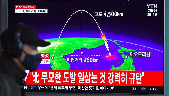 El nuevo cohete lanzado por Corea del Norte es el más poderoso hasta la fecha. (AFP).