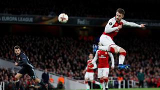 Arsenal vs. CSKA Moscú: Ramsey marcó esta 'joya' de gol con un 'sombrero' de taco
