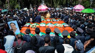 Etiopía celebra funeral simbólico por las víctimas de accidente aéreo | FOTOS