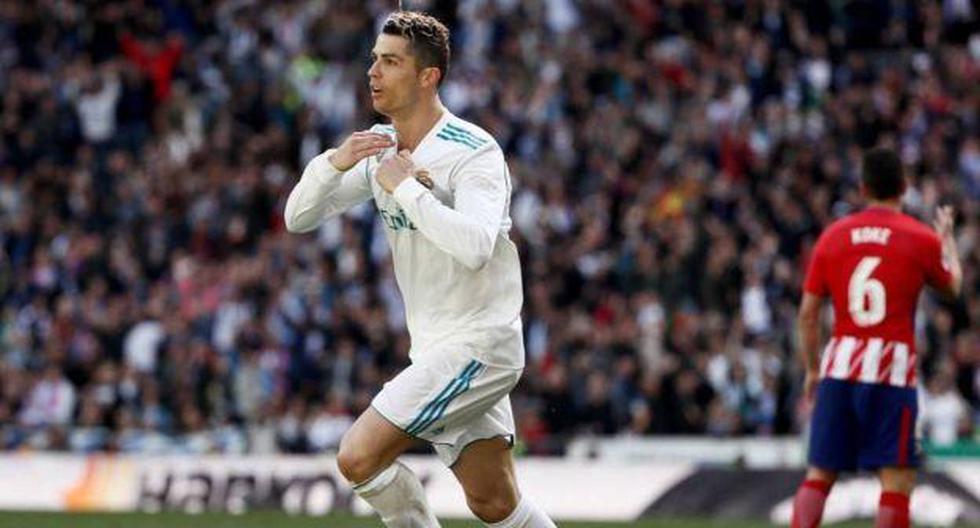 Con camiseta de Real Madrid, Cristiano Ronaldo le ha anotado 22 goles a Atlético de Madrid. (Foto: EFE)