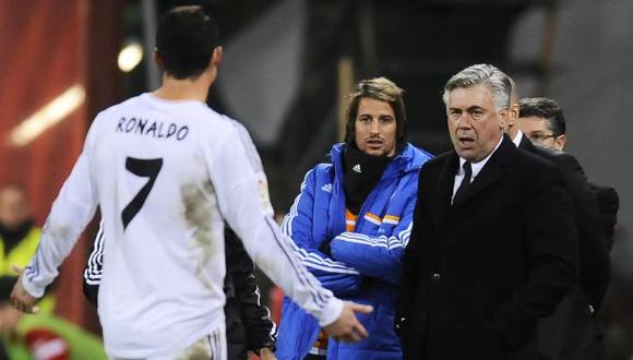 Ancelotti considera “un poco exagerada” expulsión de Ronaldo