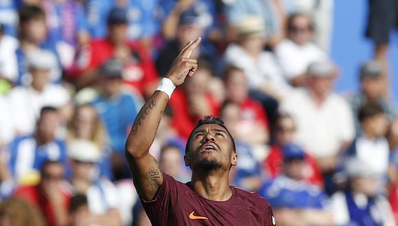 Paulinho quiere ganarse el cariño de los fanáticos del Barcelona a punta de goles y gratas actuaciones. Contra Getafe logró lo primero y espera mantener ese ritmo en los próximos duelos. (Foto: AP)