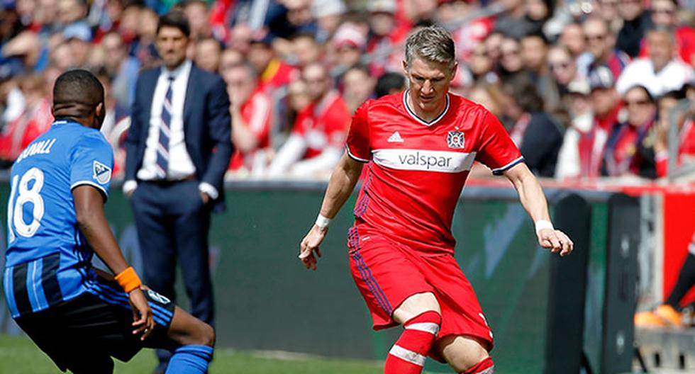 Bastian Schweinsteiger vive sus últimos años de fútbol en el Chicago Fire de la MLS. La clase del exvolante del Bayern Munich no se pierde y lo demostró así. (Foto: Getty Images)