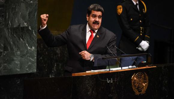 Nicolás Maduro se refirió al atentado que sufrió en Caracas en el mes de agosto. | Foto: AFP
