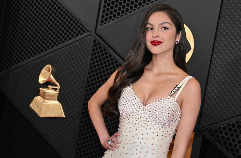 La cantante Olivia Rodrigo fue una de las grandes estrellas en el Grammy 2024.