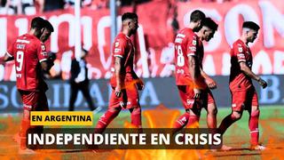 Crisis en Independiente de Avellaneda | Qué pasa con el Rojo, resultados del torneo y más del mal momento