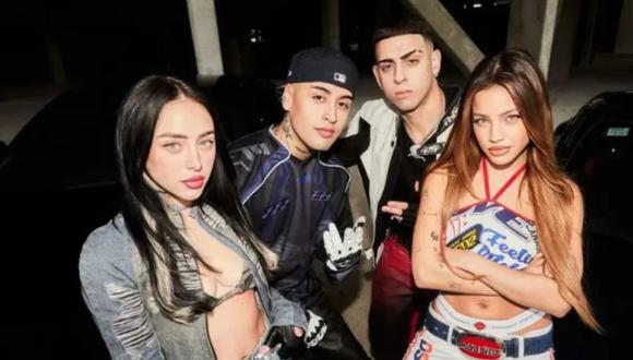 Emilia, Nicki Nicole y Tiago PZK se unen a Mesita para el remix de “Una foto”. (Foto: Instagram)