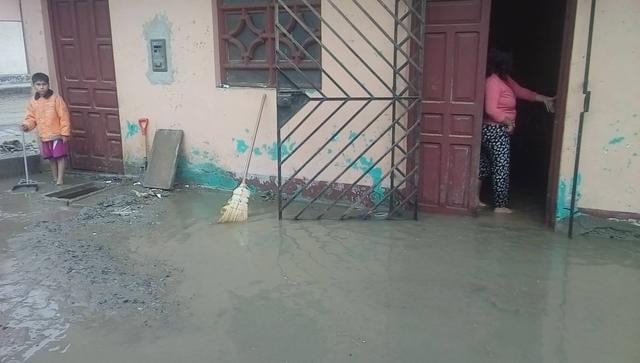 Aniego de grandes proporciones inundó totalmente las calles de cuatro pueblos de la ciudad de Chimbote, provincia del Santa, en la región Áncash. (Foto: Municipalidad Provincial del Santa)