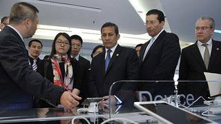 Ollanta Humala concluyó su primer viaje oficial a China centrado en atraer inversión