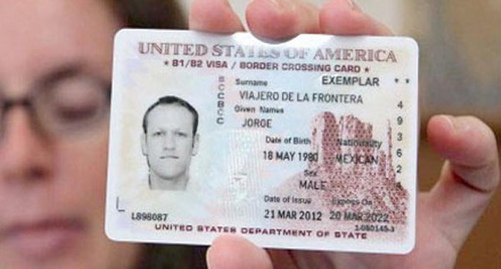 La visa láser se emite en forma de tarjeta. (Foto: zocalo.com.mx)