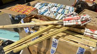 Más de 200 kilos de pirotécnicos ilegales fueron incautados en Pucusana