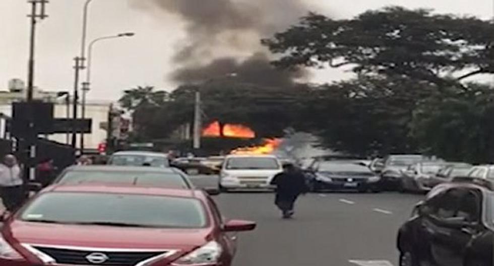 Explosión en San Isidro afectó a 12 personas. (Video: Andina)