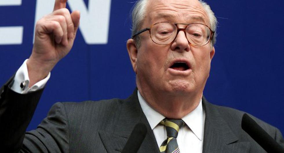 Jean-Marie Le Pen es fundador del partido de ultraderecha Frente Nacional. (Foto: Medios)