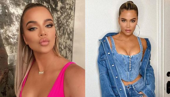 Khloé Kardashian desata polémica tras publicar fotos en las que parece otra persona. (Foto: Instagram)