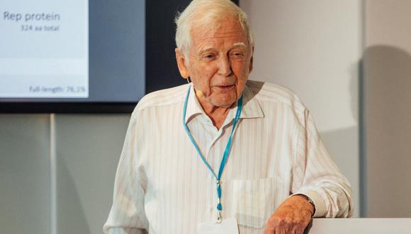 Harald zur Hausen recibió el Nobel de medicina en 2008. (Foto: Julia Nimke/Lindau Nobel Laureate Meetings)