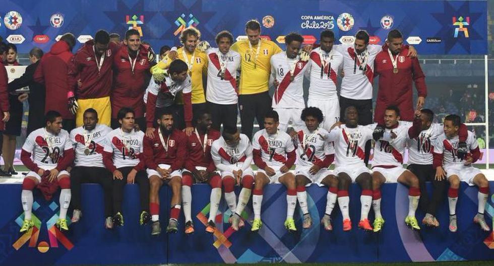 La selección peruana ocupó el tercer lugar en la Copa América 2015. (Foto: EFE)