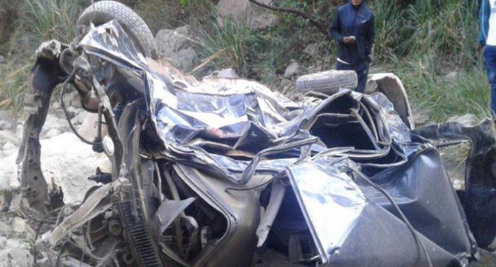 Accidente de carretara en Cusco. (Foto: Andina)