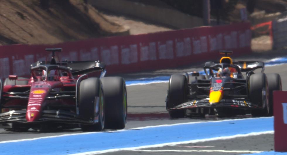 Red Bull celebró en el GP de Francia 2022 y Mercedes le siguió los pasos.