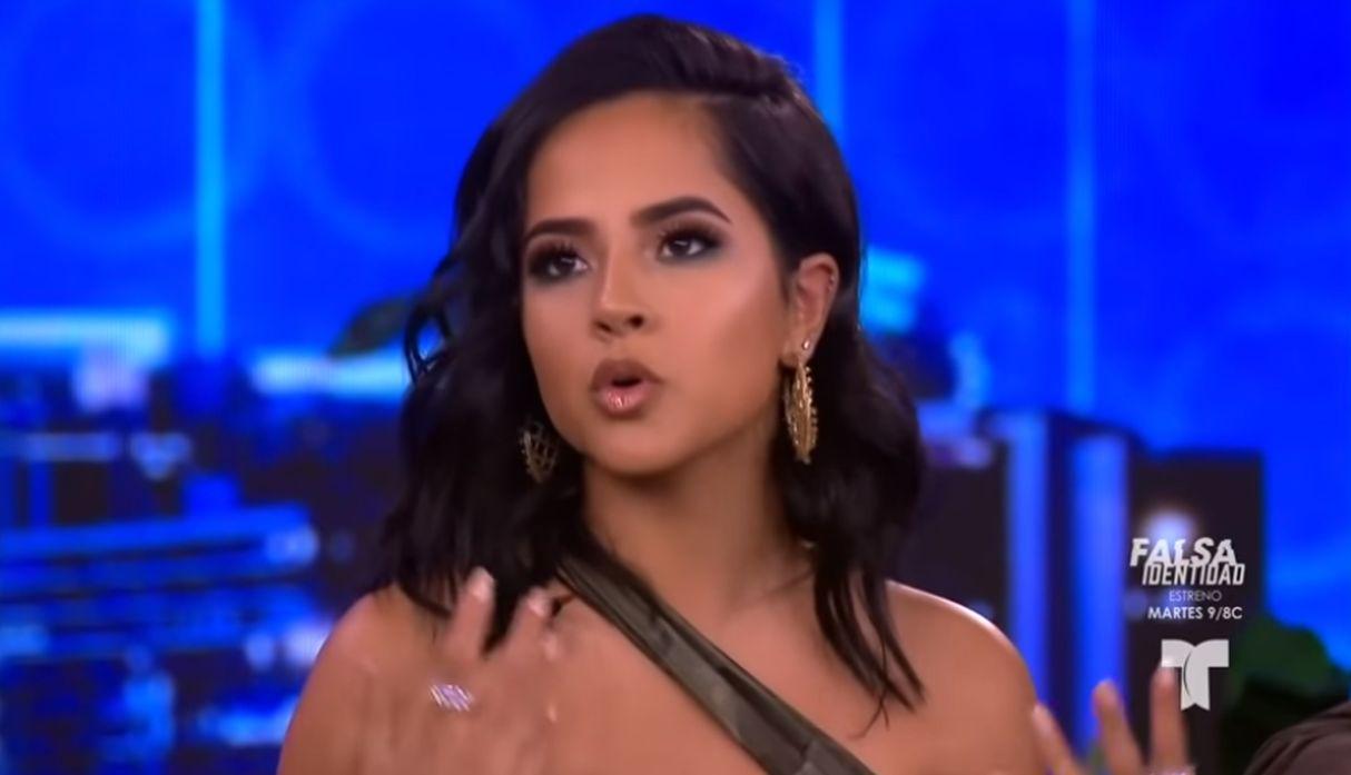 Becky G se conmueve hasta las lágrimas por tierna sorpresa en programa de Don Francisco. (Foto: Captura de video)