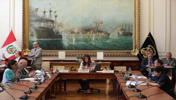 La Subcomisión de Acusaciones Constitucionales es presidida por la congresista Lady Camones. (Foto:  Alessandro Currarino / @photo.gec)