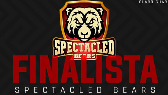 Spectacled Bears es el primer finalista de la Claro Guardians League. (Difusión)