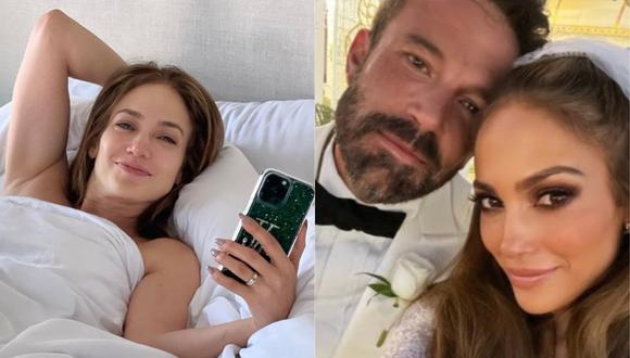 Jennifer Lopez y Ben Affleck confirmaron su matrimonio en Las Vegas con extenso comunicado y fotografías inéditas. (Foto: onthejlo.com)