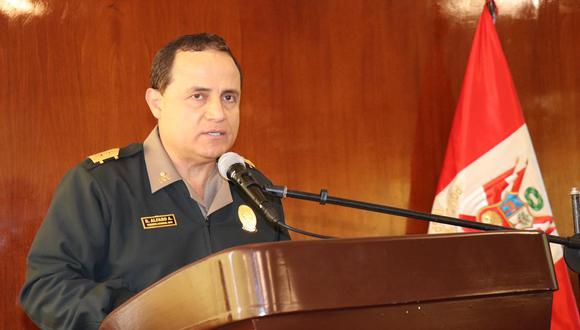 Raúl Alfaro Alvarado fue comandante general de la Policía Nacional del Perú en el gobierno de Pedro Castillo. (Foto: Archivo @PoliciaPeru)
