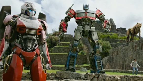 Escenas y personajes de 'Transformers: El Despertar De Las Bestias' en locaciones del Perú. (Foto: Difusión)