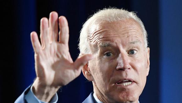 Biden, al que Trump llama "Sleepy Joe" (Joe, el adormilado) prometió "despertar rápidamente" a Trump en las elecciones de noviembre de 2020. Foto: Archivo de AFP