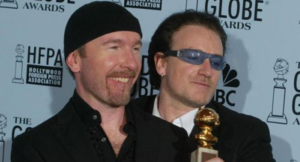 U2 se prepara para premiación. (Foto: Getty Images)