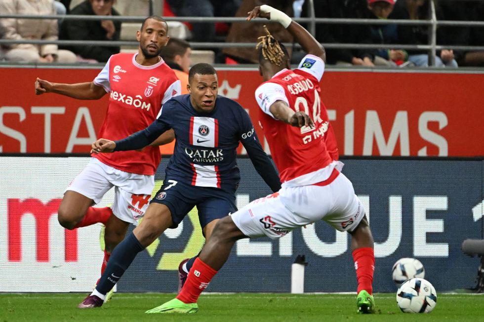PSG empató sin goles ante Reims por Ligue 1 | Foto: AFP