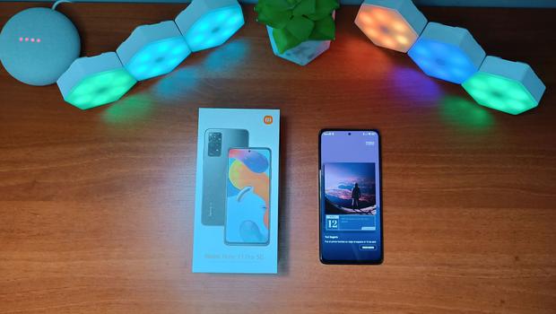 The Redmi Note 11 Pro 5G is a very balanced performance mobile device.  (Photo: Bruno Ortiz B.)