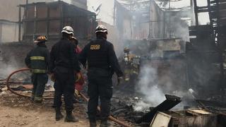 Incendio en Cercado: dos niños mueren en taller de carpintería