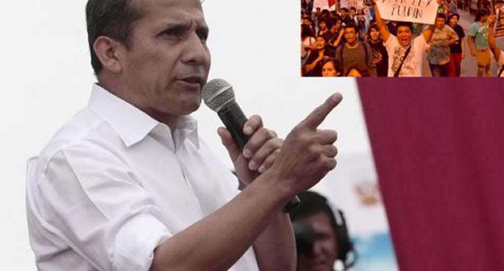 Ollanta Humala habla de nueva ley laboral juvenil. (Foto: Peru.com/larepública.pe)