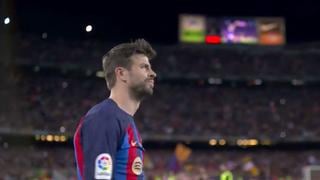 Una despedida llena de aplausos: Gerard Piqué recibió emotiva ovación en el Camp Nou | VIDEO