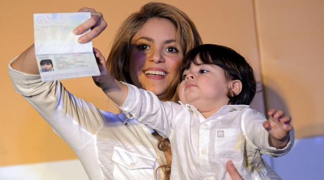 Shakira inauguró un colegio en Cartagena acompañada de Milan - 1