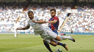Real Madrid empató 1-1 con Levante en el Santiago Bernabéu por la Liga Española