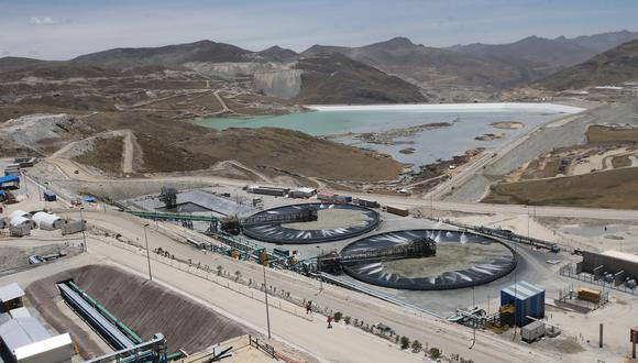 Producción de cobre de la mina Las Bambas representa el 15% de lo que produce el país respecto al mencionado mineral. (Foto: Rolly Reyna/El Comercio)