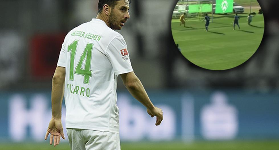Mira el golazo de Claudio Pizarro en un reciente partido amistoso del Werder Bremen. (Foto: Getty Images)