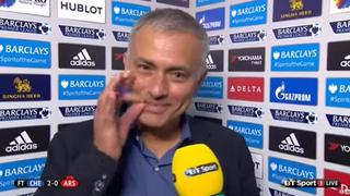 José Mourinho mandó callar a una cadena de televisión (VIDEO)